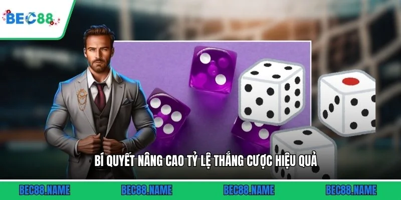 Bí quyết nâng cao tỷ lệ thắng cược hiệu quả