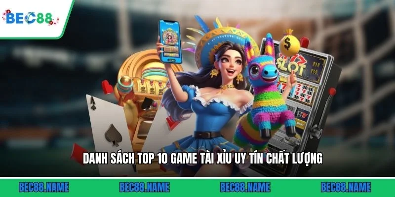 Danh sách top 10 game tài xỉu uy tín chất lượng