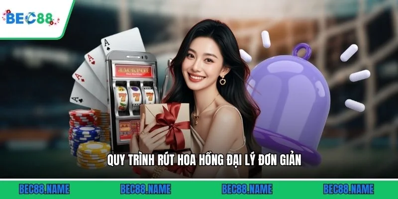 Quy trình rút hoa hồng đại lý đơn giản