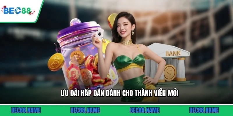 Ưu đãi hấp dẫn dành cho thành viên mới